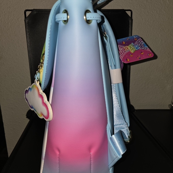 Lisa Frank Pastel Rainbow Unicorn Backpack - Picture 3 of 6